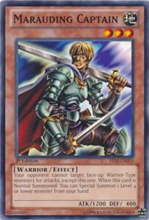 Image of Marauding Captain (YS13-EN019) - Super Starter: V for Victory 1st Edition