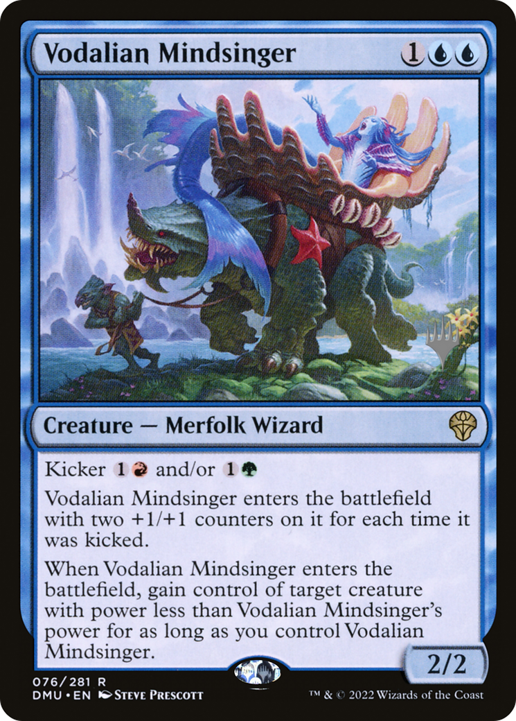 Image of Vodalian Mindsinger (PPDMU-076) - Dominaria United Promos