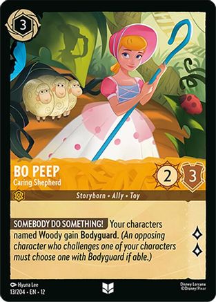 Image of Bo Peep - Caring Shepherd (13/204) - Wilds Unknown Cold Foil