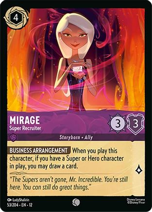 Image of Mirage - Super Recruiter (53/204) - Wilds Unknown