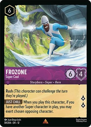 Image of Frozone - Super Cool (59/204) - Wilds Unknown