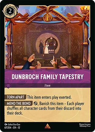 Image of DunBroch Family Tapestry (67/204) - Wilds Unknown