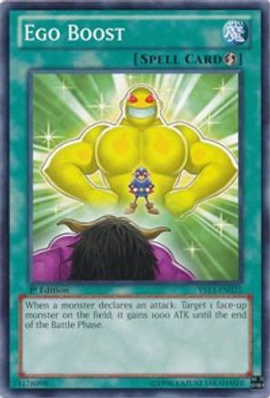 Image of Ego Boost (YS13-EN025) - Super Starter: V for Victory 1st Edition