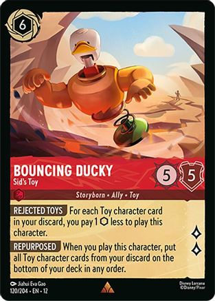 Image of Bouncing Ducky - Sid's Toy (120/204) - Wilds Unknown