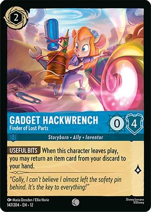 Image of Gadget Hackwrench - Finder of Lost Parts (147/204) - Wilds Unknown