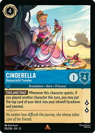 Image of Cinderella - Resourceful Traveler (155/204) - Wilds Unknown