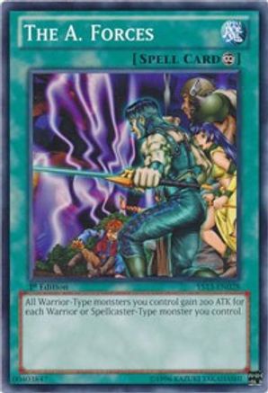 Image of The A. Forces (YS13-EN028) - Super Starter: V for Victory 1st Edition
