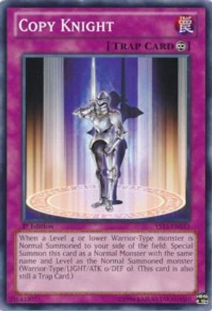 Image of Copy Knight (YS13-EN033) - Super Starter: V for Victory 1st Edition