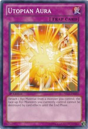 Image of Utopian Aura (YS13-EN035) - Super Starter: V for Victory 1st Edition