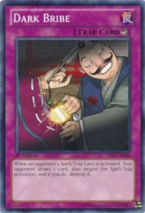 Image of Dark Bribe (YS13-EN040) - Super Starter: V for Victory 1st Edition