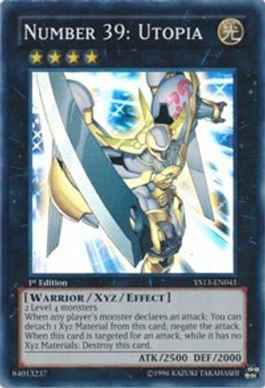 Image of Number 39: Utopia (YS13-EN041) - Super Starter: V for Victory 1st Edition