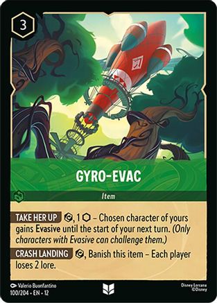 Image of Gyro-Evac (100/204) - Wilds Unknown Cold Foil