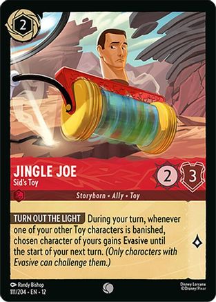Image of Jingle Joe - Sid's Toy (111/204) - Wilds Unknown Cold Foil