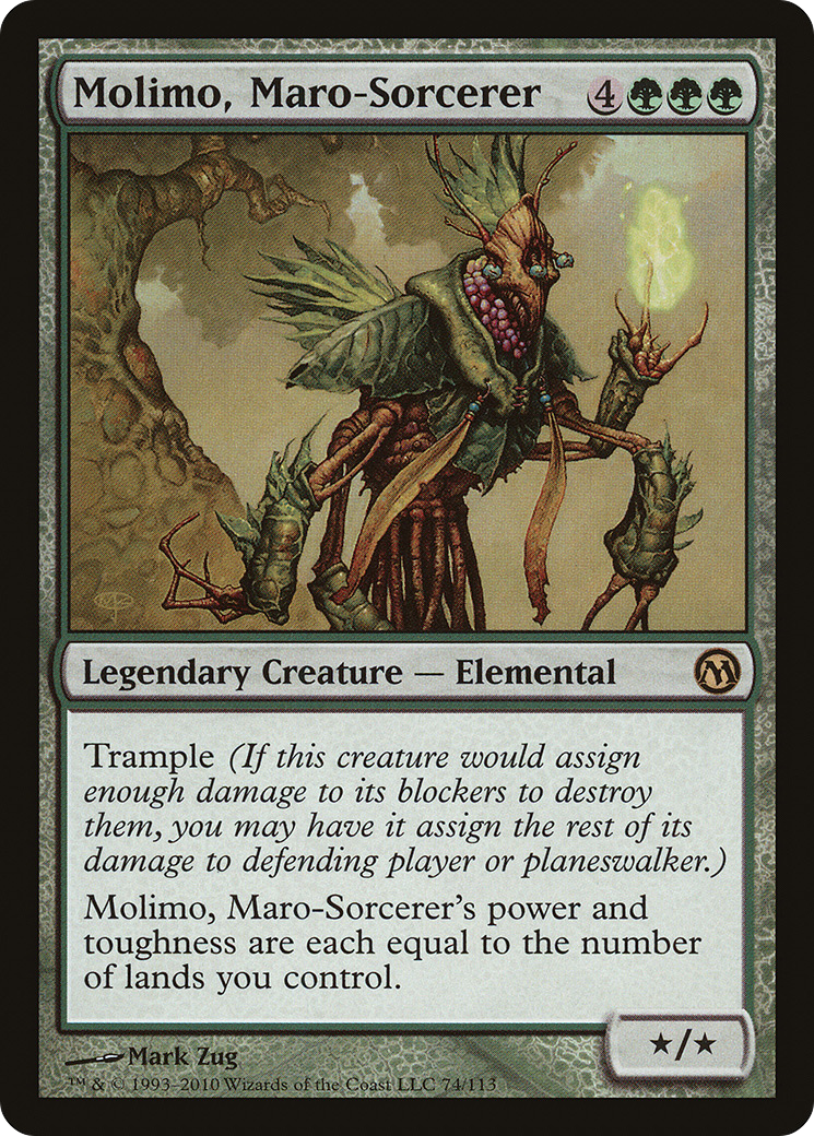 Image of Molimo, Maro-Sorcerer (DPA-074) - Duels of the Planeswalkers
