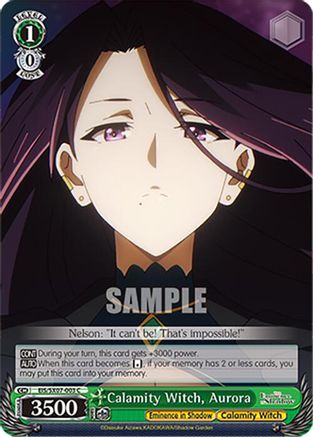 Image of Calamity Witch, Aurora (EIS/SX07-003) - The Eminence in Shadow