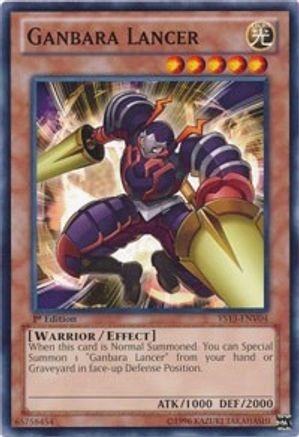 Image of Ganbara Lancer (YS13-ENV04) - Super Starter: V for Victory Power-Up Pack 1st Edition