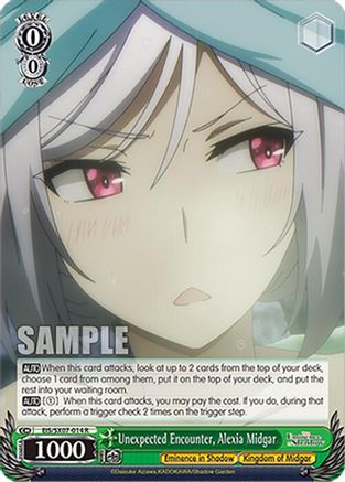 Image of Unexpected Encounter, Alexia Midgar (EIS/SX07-014) - The Eminence in Shadow