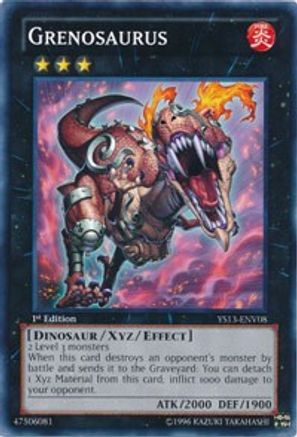 Image of Grenosaurus (YS13-ENV08) - Super Starter: V for Victory Power-Up Pack Limited