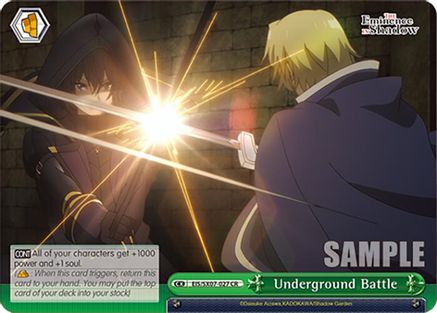 Image of Underground Battle (EIS/SX07-027) - The Eminence in Shadow
