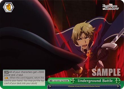 Image of Underground Battle (RRR) (EIS/SX07-027R) - The Eminence in Shadow
