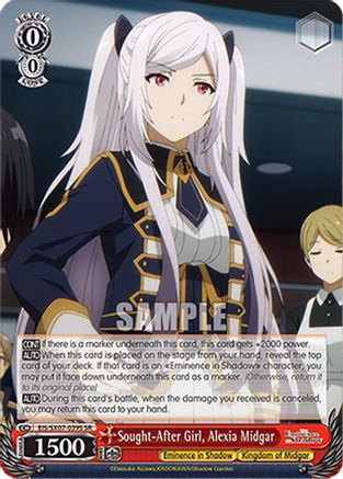 Image of Sought-After Girl, Alexia Midgar (SR) (EIS/SX07-039S) - The Eminence in Shadow