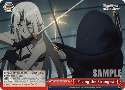 Image of Facing the Strongest (EIS/SX07-057) - The Eminence in Shadow