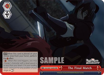 Image of The Final Match (RRR) (EIS/SX07-060R) - The Eminence in Shadow