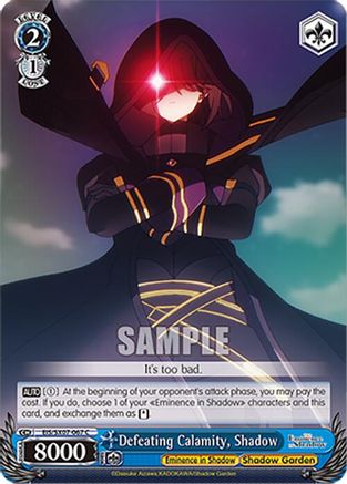 Image of Defeating Calamity, Shadow (EIS/SX07-067) - The Eminence in Shadow