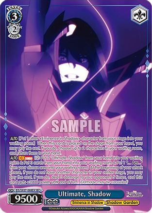 Image of Ultimate, Shadow (SEC+) (EIS/SX07-068EX+) - The Eminence in Shadow
