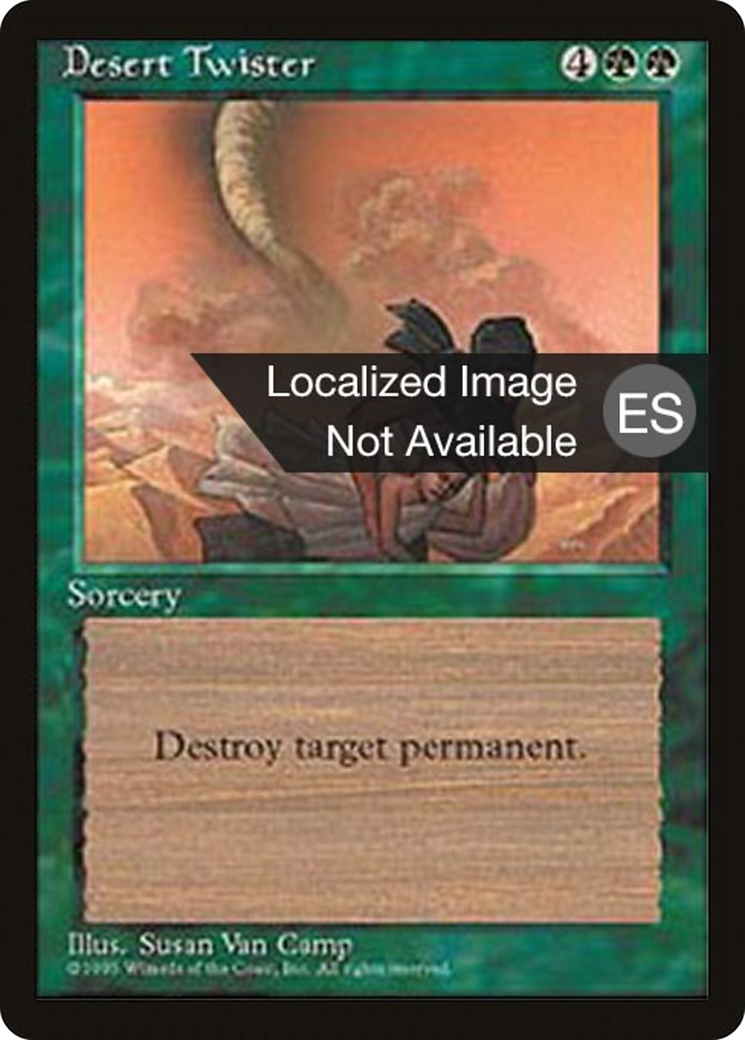 Image of Desert Twister (4BB-) - Fourth Edition Foreign Black Border