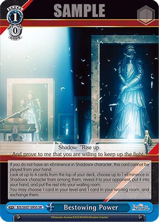 Image of Bestowing Power (SR) (EIS/SX07-095S) - The Eminence in Shadow