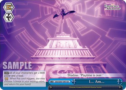 Image of I... Am... (EIS/SX07-097) - The Eminence in Shadow