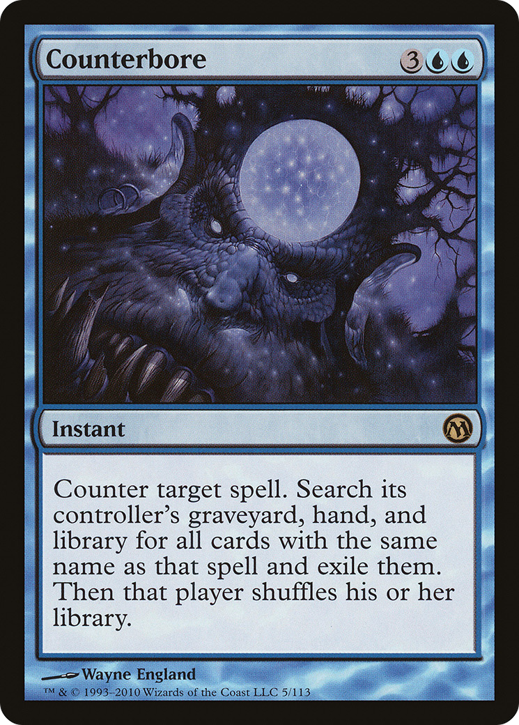 Image of Counterbore (DPA-005) - Duels of the Planeswalkers