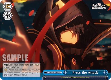 Image of Press the Attack (EIS/SX07-098) - The Eminence in Shadow