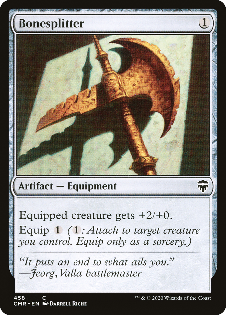Image of Bonesplitter (CMR-458) - Commander Legends