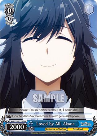 Image of Loved by All, Akane (EIS/SX07-T12) - The Eminence in Shadow