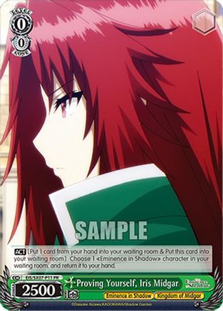 Image of Proving Yourself, Iris Midgar (PR) (EIS/SX07-P11) - The Eminence in Shadow