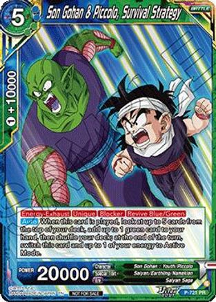 Image of Son Gohan & Piccolo, Survival Strategy (Deluxe Pack 2026 Vol.1) (P-721) - Tournament Promotion Cards