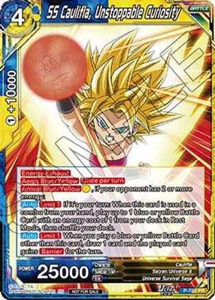 Image of SS Caulifla, Unstoppable Curiosity (Deluxe Pack 2026 Vol.1) (P-722) - Tournament Promotion Cards