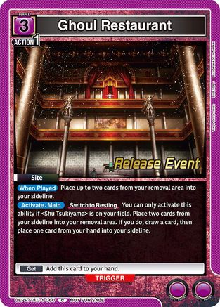 Image of Ghoul Restaurant (UEPR/TKG-1-060) - UE18BT Tokyo Ghoul Release Event Cards