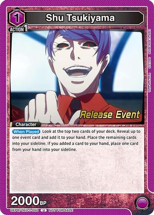 Image of Shu Tsukiyama (050) (UEPR/TKG-1-050) - UE18BT Tokyo Ghoul Release Event Cards