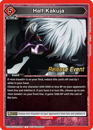 Image of Half-Kakuja (UEPR/TKG-1-099) - UE18BT Tokyo Ghoul Release Event Cards