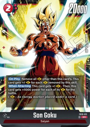 Image of Son Goku - FB10-011 (FB10-011) - Cross Force Holofoil