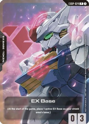 Image of EX Base (EXBP-024) (Mobile Suit Gundam the Witch from Mercury) (EXBP-024) - Promotional EX Base Tokens Holofoil