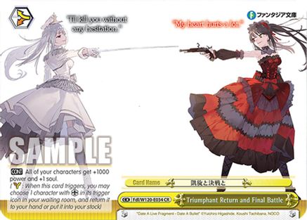 Image of Triumphant Return and Final Battle (Fdl/W120-E034 CR) - Fujimi Fantasia Bunko Vol.2