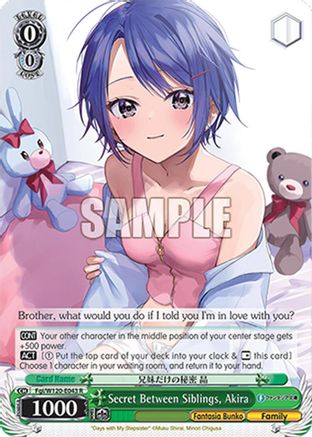 Image of Secret Between Siblings, Akira (Fgi/W120-E043 R) - Fujimi Fantasia Bunko Vol.2