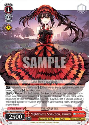 Image of Nightmare's Seduction, Kurumi (Fdl/W120-E083 R) - Fujimi Fantasia Bunko Vol.2