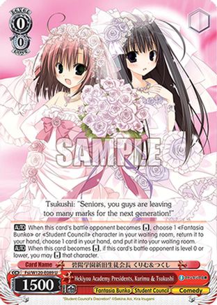 Image of Hekiyou Academy Presidents, Kurimu & Tsukushi (Fsi/W120-E089 U) - Fujimi Fantasia Bunko Vol.2