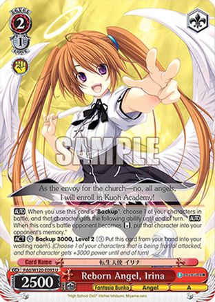 Image of Reborn Angel, Irina (Fdd/W120-E093 U) - Fujimi Fantasia Bunko Vol.2