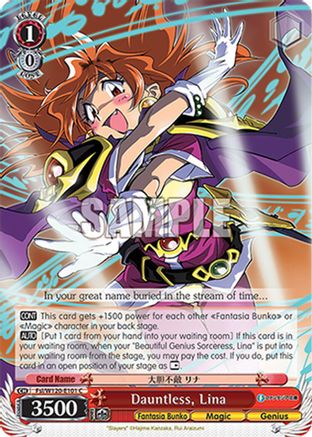 Image of Dauntless, Lina (Fsl/W120-E101 C) - Fujimi Fantasia Bunko Vol.2